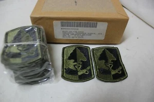 US-Militärausgabe Aufnäher Armee Abzeichen 187th Infanterie Brigade 200 Patches U - Bild 1 von 4