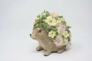 Shabby Landhaus Chic Delton Igel mit Blumen am Körper - Bild 1 von 2