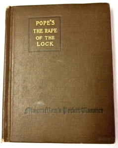Pope's The Rape of the Lock & Other Poems of Alexander Pope 1917 - Picture 1 of 8