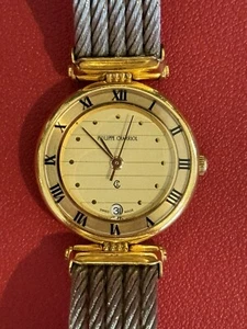 Philippe Charriol Quartz Watch w Date 12395 Vintage Antique Watch - Picture 1 of 10