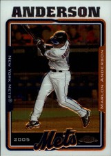 2005 (METS) Topps Chrome Update #26 Marlon Anderson