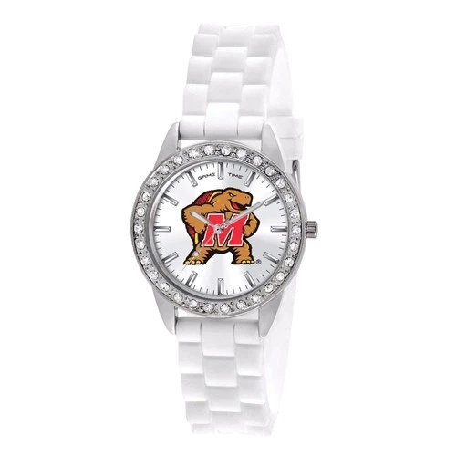 Collegiate Ladies Univ Of Maryland Frost Watch  Style# XWL1050  $72.90 - Image 1 of 1
