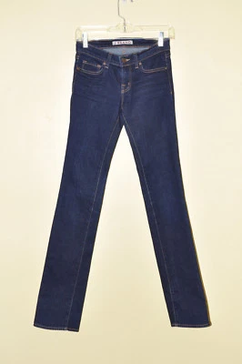 J Brand Dark Blue Stretchy Cotton Denim Slim Fit Sexy Skinny Leg Jeans Women 25 - Image 1 of 4