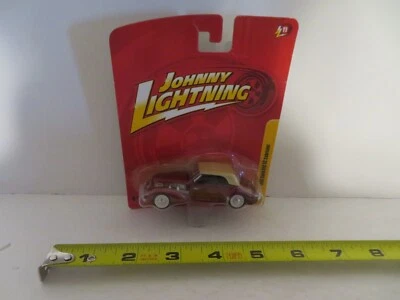 Johnny Lightning JL11 1937 Cable 812 SC Cabriolet Rojo 2010 Sin usar, en caja Foto 1 de 4