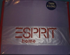 EXTRA LONG TWIN SHEETS ESPRIT SOLID PURPLE SHEET SET 100% POLYESTER LILAC NEW - Picture 1 of 2
