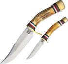 Rough Ryder Two Piece Survival Fixed Blade Hunting Knife Set - RR1944