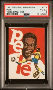 1971 PELE EDITORIAL BRUGUERA TODO #378 (PSA 4) * HIGHEST GRADED * SANTOS BRAZIL - Picture 1 of 2