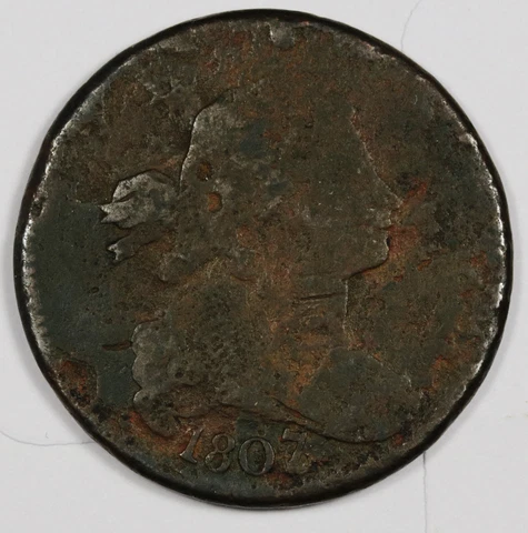 1807/6 Large Cent.  Circulated.   187930 Cover