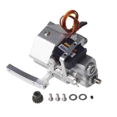 2 Speed Transfer Case Transmission Gearbox for SCX10 RC4WD D90 1/10 RC Crawler - Image 1 of 4