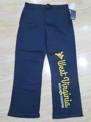 Nova Calça de Moletom Feminina NCAA Fanatics West Virginia Mountaineers Azul Marinho 2XL - Imagem 1 de 3