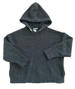 Zara Girls Hooded Sweater Gray Size 9-10 - Picture 1 of 4