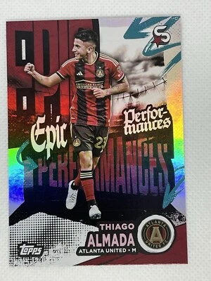 Thiago Almada 2024 Topps MLS Superstars Epic Performances Atlanta United EP-3 - Image 1 of 4