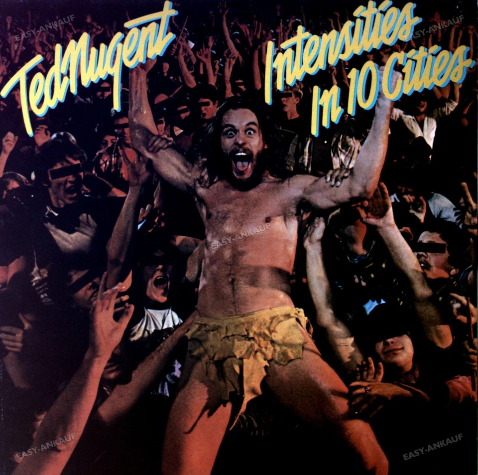 Ted Nugent - Intensities In 10 Cities LP (VG/VG) .* - Image 1 of 1