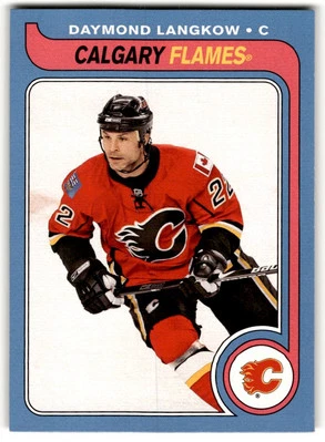 2008-09 O-Pee-Chee '79-80 Retro Daymond Langkow #360 Calgary Flames - Image 1 of 2