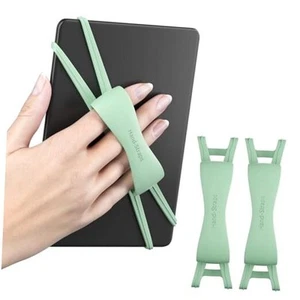 2 Pack Comfortable Hand Strap for Kindle and Tablets, Kindle Accessories Matcha - Picture 1 of 8