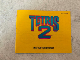 Tetris 2 NES Instruction Manual ONLY &ndash; Authentic Original