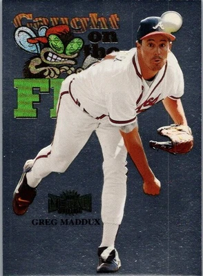 Skybox Metal Universe 1999 - Atrapado sobre la marcha Greg Maddux #243 Foto 1 de 2