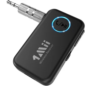 Receptor de música 1Mii Bluetooth 5.3 para estéreo de coche/hogar, adaptador Bluetooth auxiliar - Imagen 1 de 8