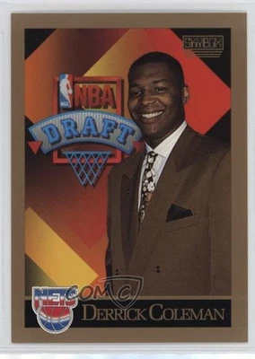 1990-91 Skybox Derrick Coleman #362 Rookie RC - Image 1 of 2