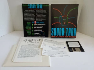 Sound Trax für Windows - VINTAGE SOUNDSOFTWARE - Windows 3.1 GROSSE BOX - SCHÖN! - Bild 1 von 3