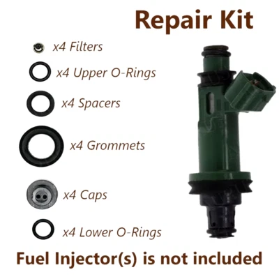 KIT REPARACIÓN INYECTORES COMBUSTIBLE PARA 96-01 Subaru Legacy Outback Impreza 2.2L 2.5L H4 Foto 1 de 4
