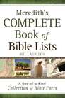 Meredith's Complete Book Of Bible Lists: A One-Of-A-Kind Collection Of Bible