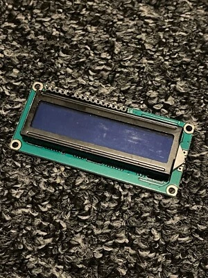 1602A LCD Module Black Backlight HD44780 16x2 Arduino Flux Workshop - Image 1 of 2