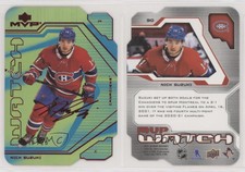 2021-22 Upper Deck MVP Colors and Contours Green /20 Nick Suzuki #90