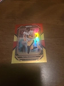 Nice 2022 Panini Prizm Pat Freiermuth Red Yellow Prizm #248. #9/44 Made - Picture 1 of 2