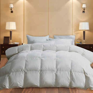 All Season 1 Piece Down Alternative Comforter By Komfit Egyptian Cotton Silver - Picture 1 of 8