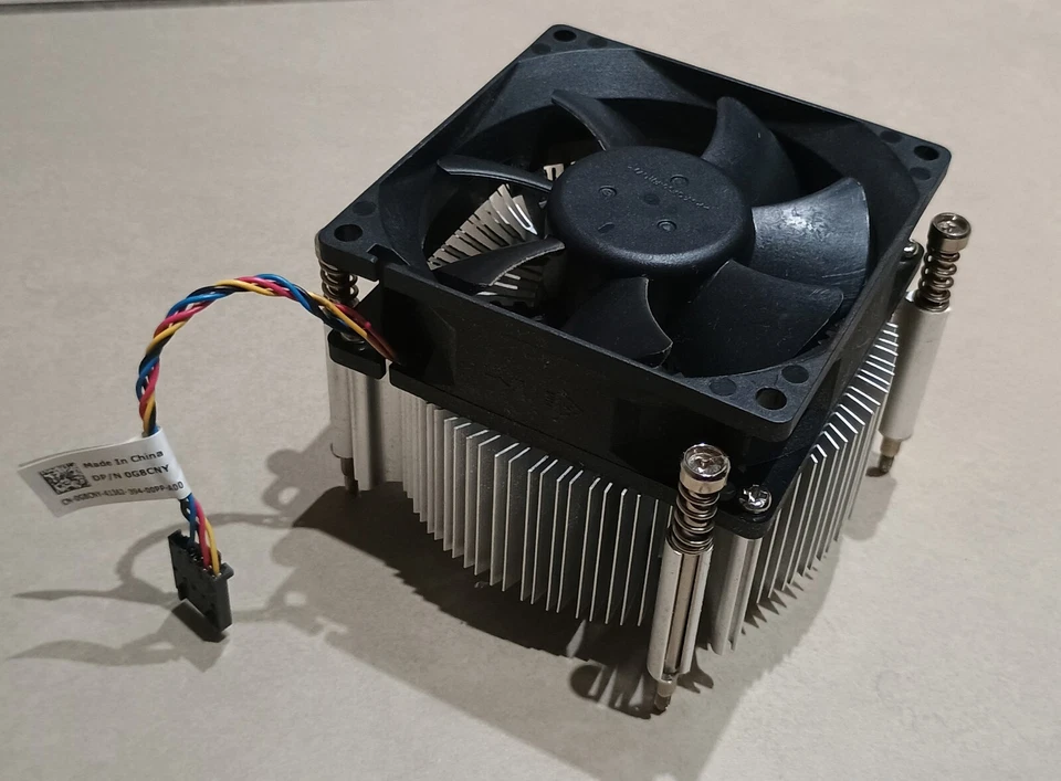 Dell 0G8CNY 089R8J Optiplex / Precision LGA1150 5 Pin 4 Wire Heatsink & CPU Fan - Image 1 of 1