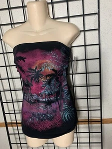 Y2K Bongo Women Size S Tube Top - Picture 1 of 5