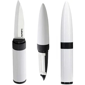 Kugelförmiges scharfes Keramik Gemüse Obst Gemüsemesser und Schäler Combo-Sets - Bild 1 von 5