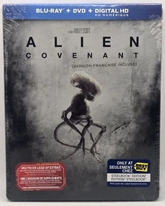 ALIEN: COVENANT (2017) Blu-Ray + DVD – Best Buy Exclusive SteelBook – Sealed - Foto 1 di 3