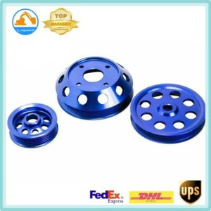 Light Weight Aluminum Crankshaft Pulley for Nissan S13 S14 180SX 200SX SR20 2.0 - Bild 1 von 3