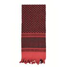 Shemagh Keffiyeh Scarf Military Lightweight Tactical Face Head Wrap  Brown Red