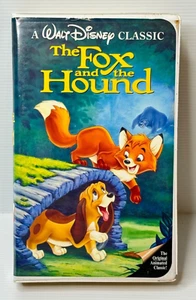 The Fox and the Hound (VHS 2041) Walt Disney Clamshell Rare Black Diamond - Picture 1 of 7