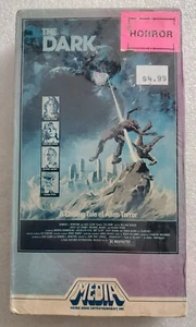 The Dark (1982 VHS) Media Home Entertainment Horror Scary Movie Rare - Picture 1 of 4