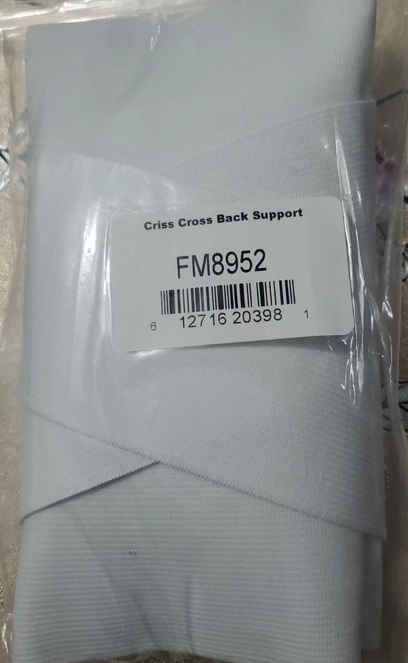 Alex Orthopedic Criss Cross BACK SUPPORT . Last
