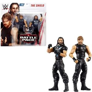 Mattel WWE Battle Pack 2 figuras de acción Seth Rollins & Dean Ambrose 17...