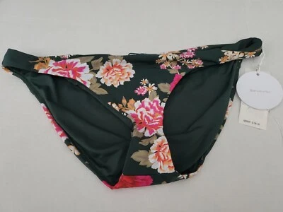 Radio Fiji Maiko Classic SWIMWEAR Bottom Women's GREEN FLORAL SIZE LG NWT - Image 1 of 2