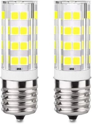 E17 Led Bulb Kei 4 Watts Equivalent Microwave Oven Light 6000K White 2 Pack - Image 1 of 4