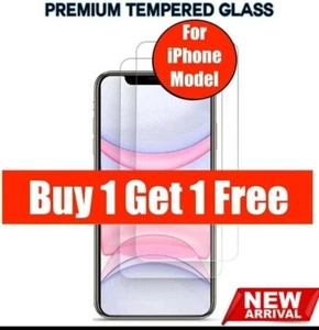 Twin Genuine Gorilla Tempered Glass Screen Protector Apple iPhone 14,pro ,MAX - Picture 1 of 1