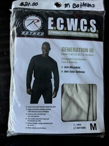 NEW Gen III ECWCS level 1 Silk Thermal Tan Bottoms Mens Medium Army Military - Picture 1 of 6
