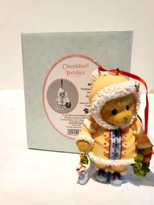 Cherished Teddies Embrace The Season's Traditions Ornament 4034598 NOS 2013 - Picture 1 of 11