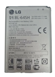 Battery BL-64SH For LG Volt LS740 Boost Mobile Virgin Replacement 3000mAh 3.8V - Picture 1 of 12