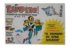 Vtg Lupin Argentina Comic Book Magazine Space Man Superhero Nerd Geek in Spanish - Imagen 1 de 9