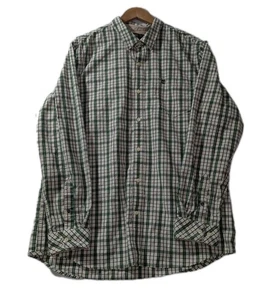 Timberland Earthkeepers XL Plaid Button-Down Shirt Men’s Cotton 2012 Long Sleeve - Picture 1 of 9