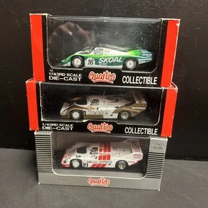 QUARTZO Diecast Lot of 3 NIB Porsche short tail long tail - Picture 1 of 13