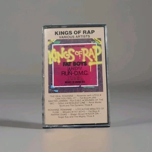 K-Tel KINGS OF RAP Compilation Cassette Tape  Fat Boys Whodini UTFO 1985 - Picture 1 of 5